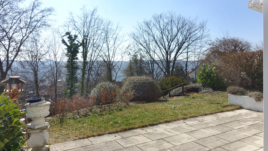 Terrasse mit Aussicht Erdgeschosswohnung Stuttgart-Frauenkopf