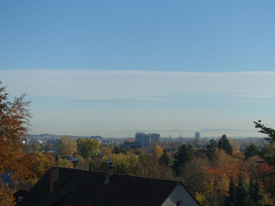 weiter Blick vom Balkon Wohnung Stuttgart-Vaihingen