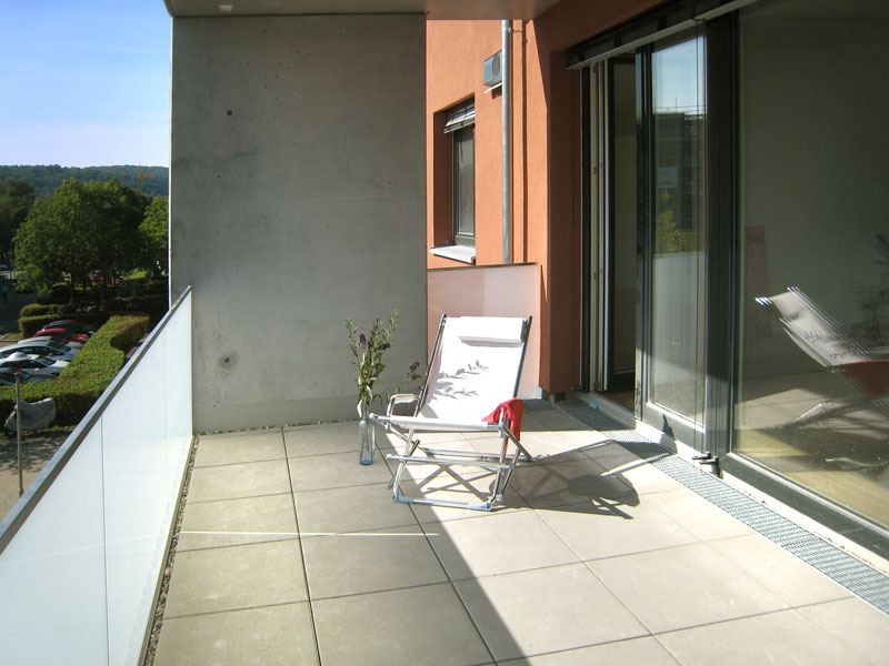 Balkon mit viel Platz Etagenwohnung Esslingen-Gr�ne H�fe