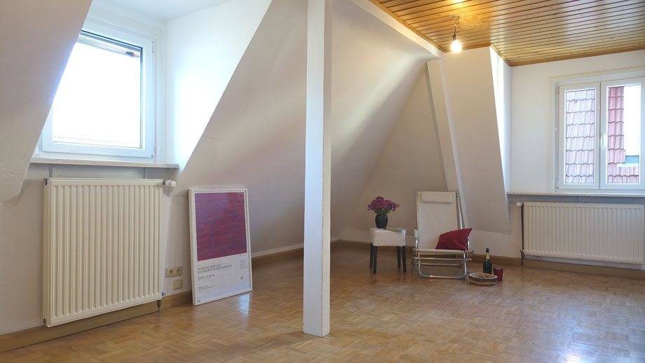 Wohnzimmer Dachgeschosswohnung Esslingen-Oberesslingen