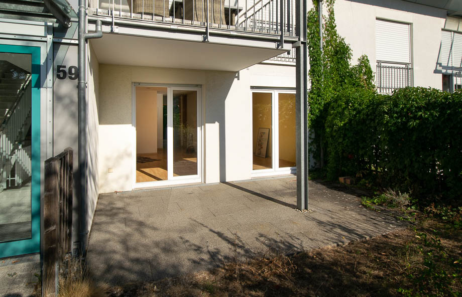sch�ne Terrasse vor dem Wohnbereich Erdgeschosswohnung T�bingen