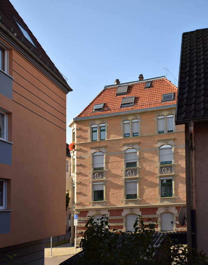 Ausblick vom Wohnzimmer Einfamilienhaus Stuttgart