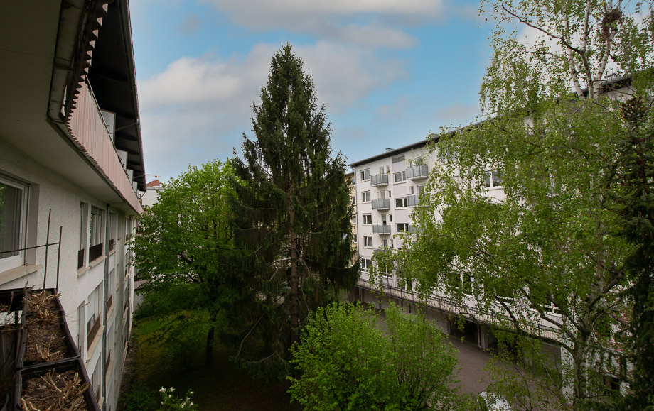 sch�ner Blick ins Gr�ne Etagenwohnung Stuttgart