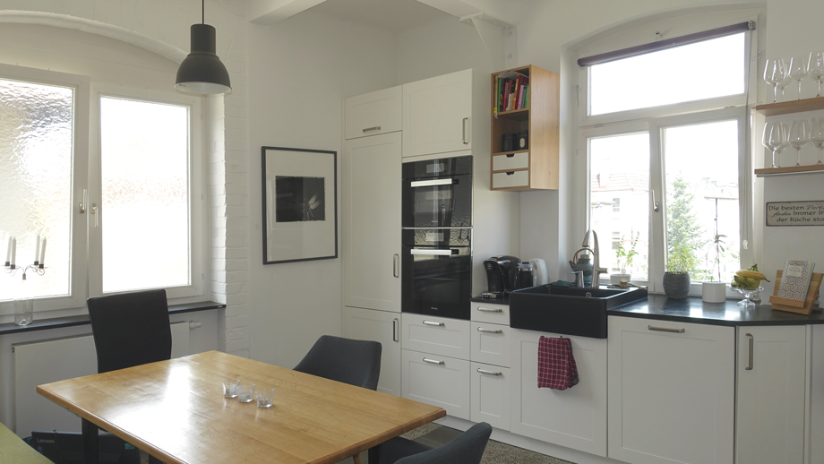 helle gro�z�gige Wohnk�che Wohnung Stuttgart-Bad Cannstatt-Seelberg