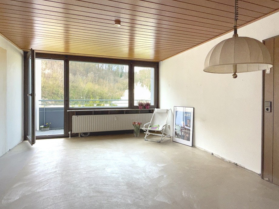 Wohnzimmer unten Wohnung Esslingen-Weil