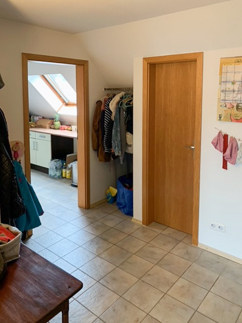 Eingangsbereich Dachgeschosswohnung Reichenbach