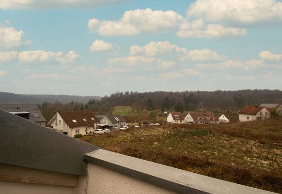 Ausblick Dachterrasse Doppelhaush�lfte Stuttgart