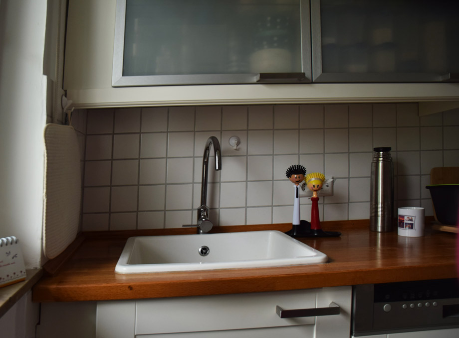 moderne Einbauk�che Etagenwohnung Waiblingen