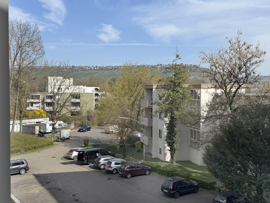 Zimmer Nr. 2 Ausblick Wohnung Esslingen-Weil