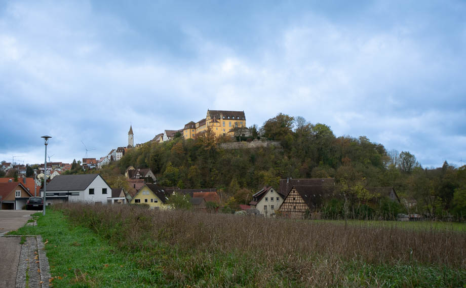 Ausblick zum Schloss Zweifamilienhaus Kirchberg