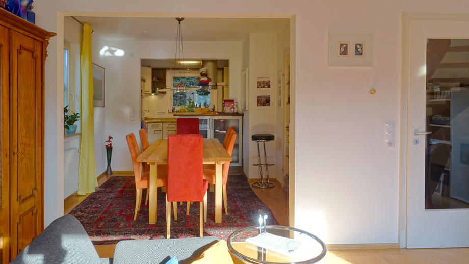 Wohnebene EG Doppelhaush�lfte Esslingen-Sulzgries