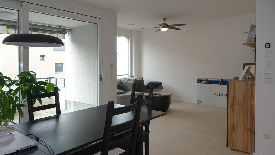 Wohnraum Etagenwohnung Esslingen-Pliensauvorstadt- Gr�ne H�fe
