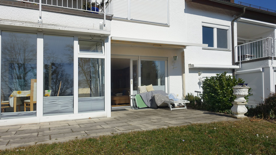 Terrasse nach S�den Erdgeschosswohnung Stuttgart-Frauenkopf