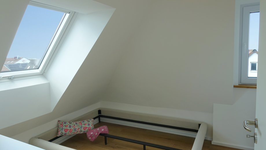 Schlafzimmer Dachgeschosswohnung Fellbach