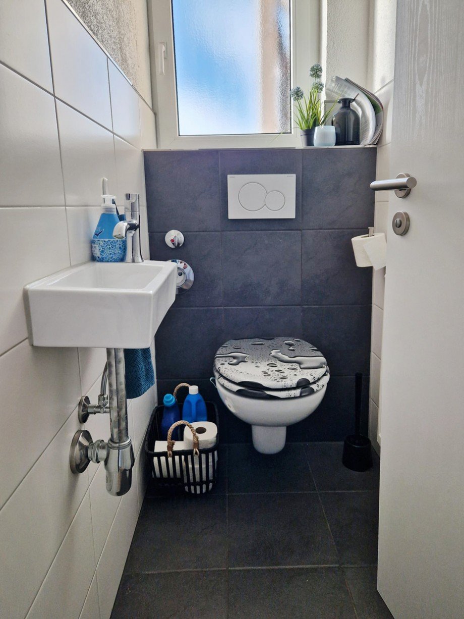 WC separat Etagenwohnung Schw�bisch Hall