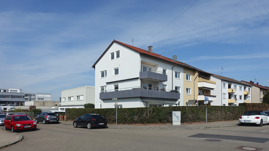 Ansicht Mehrfamilienhaus Fellbach