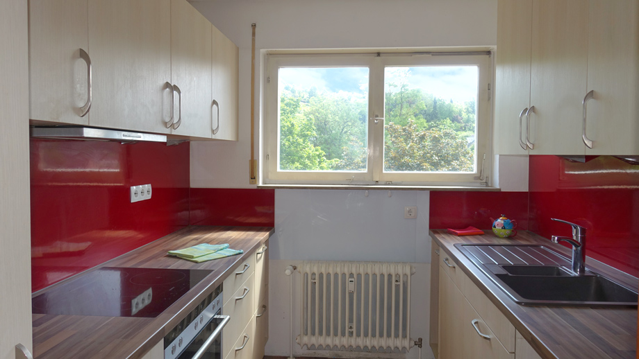 moderne Einbauk�che Wohnung Esslingen
