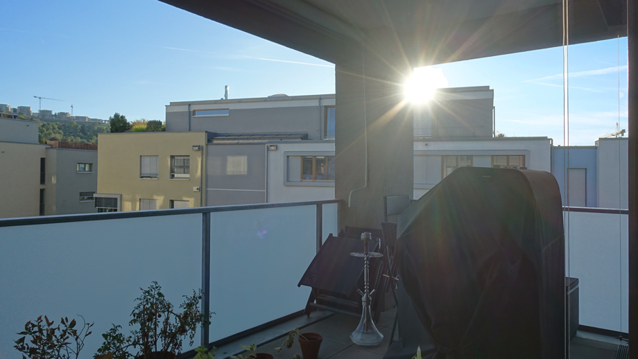 S�dwest-Balkon Etagenwohnung Esslingen-Gr�ne H�fe