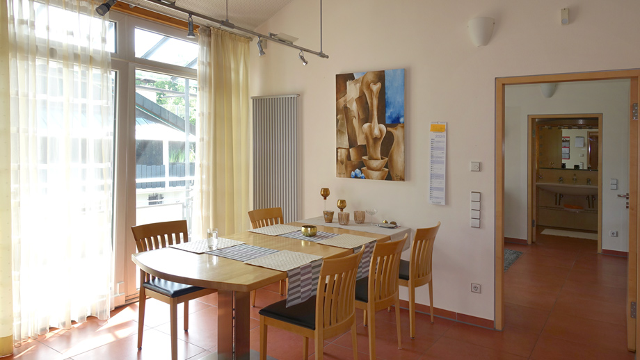 Esszimmer Einfamilienhaus M�hlhausen im T�le