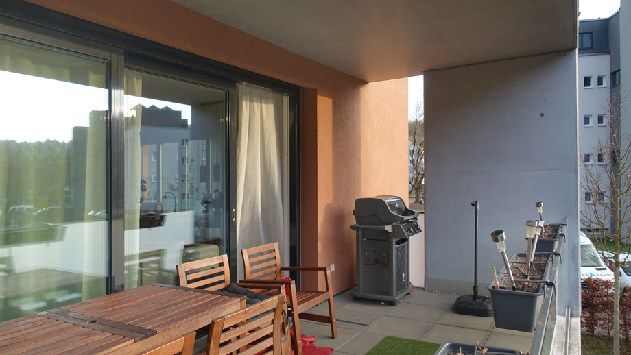 Balkon Etagenwohnung Esslingen-Gr�ne H�fe