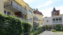Blick Richtung Dick Stadtmitte: Ruhig und modern wohnen