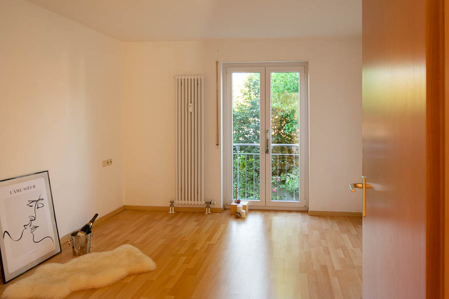 ruhiges Schlafzimmer zum Garten Erdgeschosswohnung T�bingen