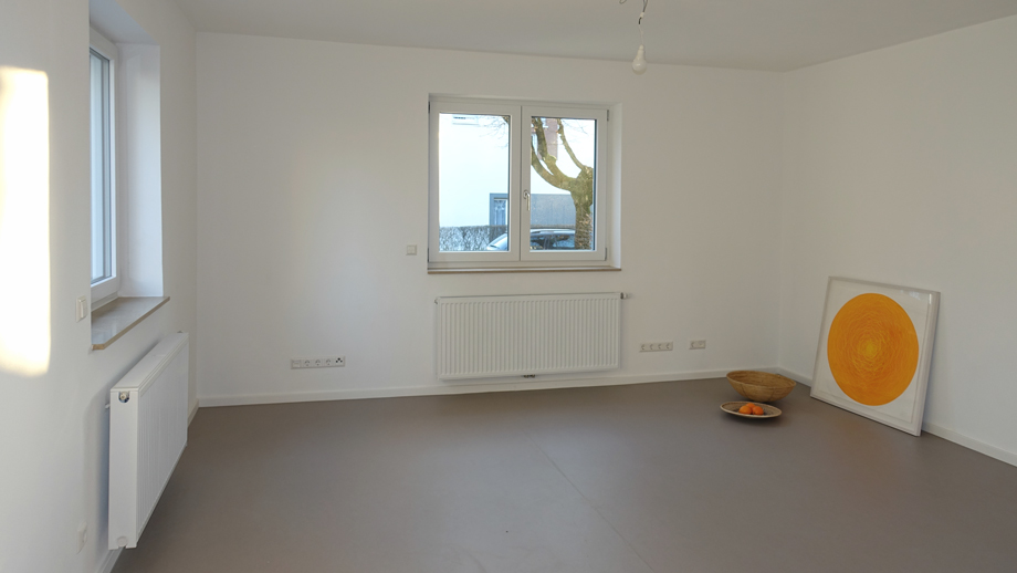 EG Raum mit halboffener Einbauk�che Doppelhaush�lfte Esslingen-Gartenstadt
