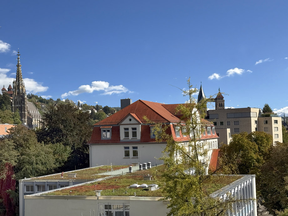 Blick zur Stadtkirche und Frauenkirche Wohnung Esslingen-Mitte