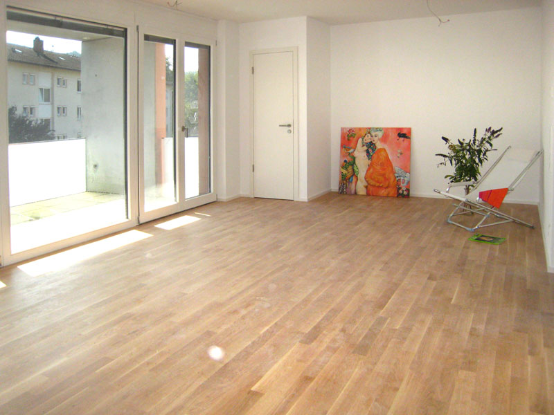 Wohnraum ohne M�blierung Etagenwohnung Esslingen-Gr�ne H�fe