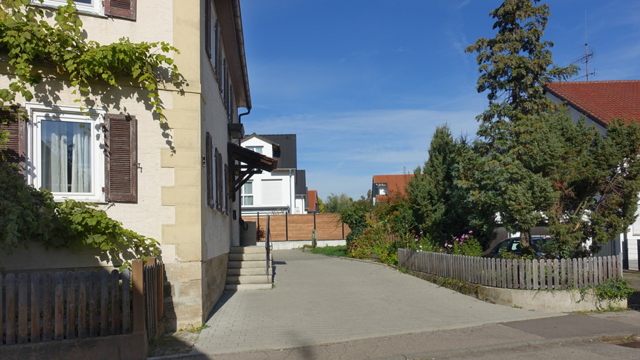 Hofeinfahrt Haus Filderstadt-Sielmingen