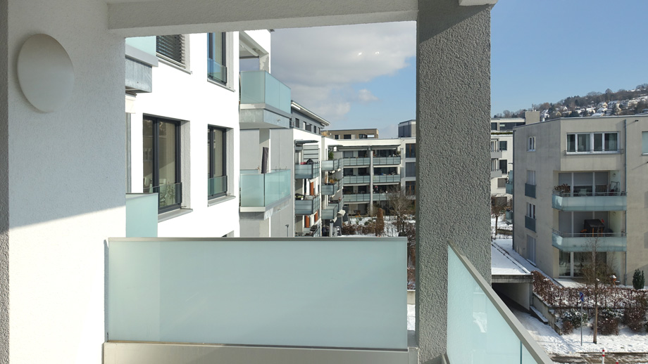 Balkon Nr. 2 Etagenwohnung Esslingen-Gr�ne H�fe