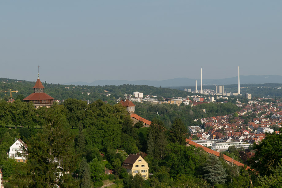 der Blick reicht bis zur Alb Mehrfamilienhaus Esslingen am Neckar