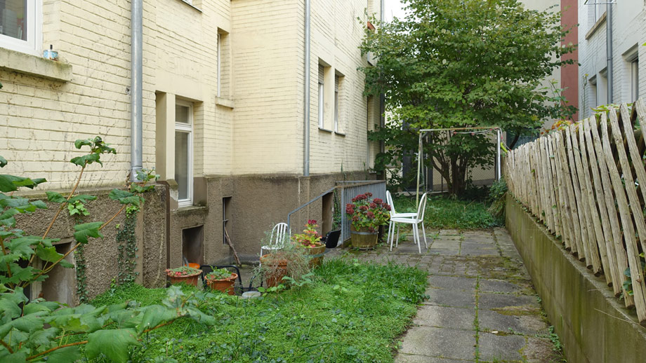 gemeinschaftlicher Garten Dachgeschosswohnung Stuttgart