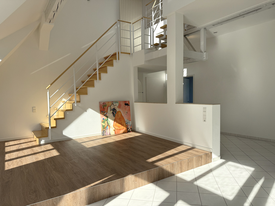 Wohnraum Dachgeschosswohnung Ostfildern-Scharnhauser Park