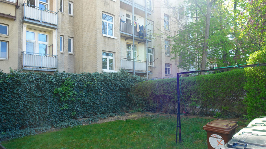 kleiner gemeinschaftlicher Garten Wohnung Stuttgart