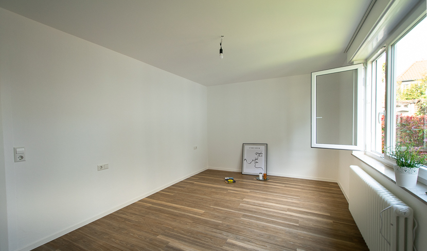 Schlafzimmer mit guter Stellfl�che Erdgeschosswohnung Stuttgart