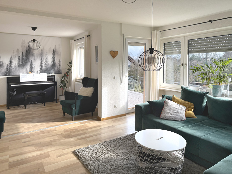 Wohnzimmer Einfamilienhaus Adelberg