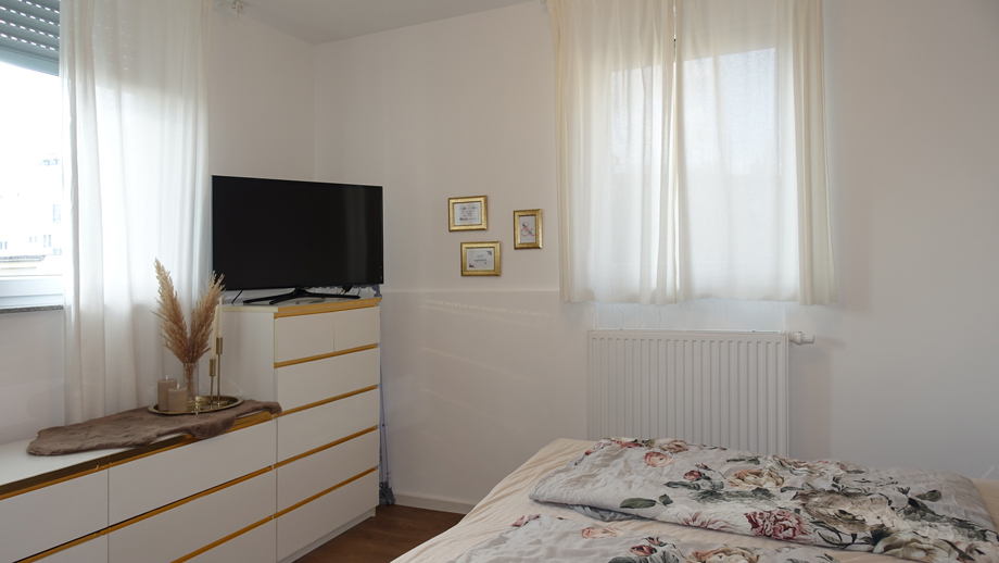 Schlafzimmer Erdgeschosswohnung Fellbach