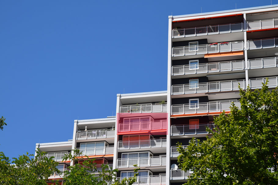 18. Stock Wohnung ger�tet Etagenwohnung Stuttgart