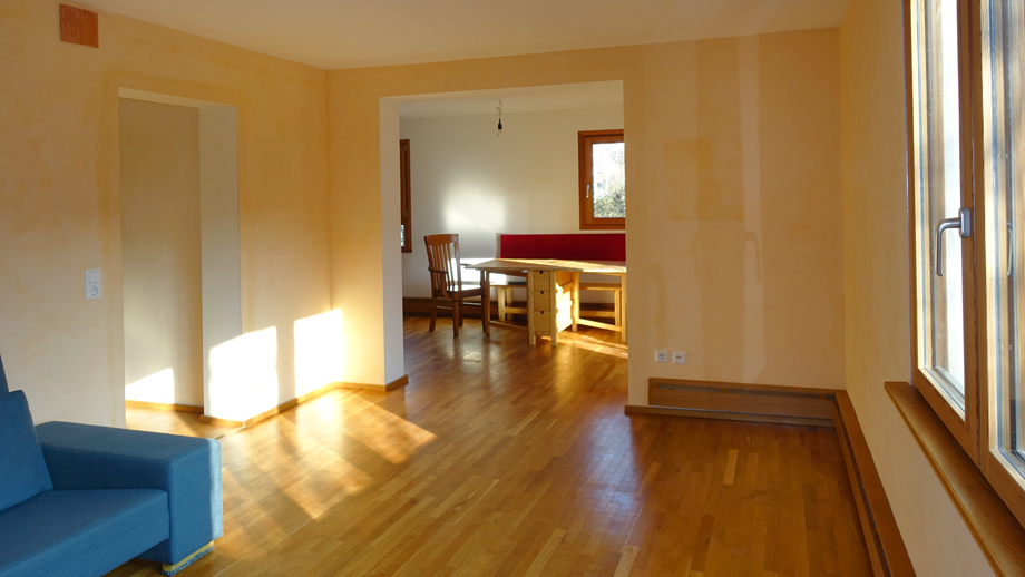 Wohnzimmer Erdgeschosswohnung Esslingen-Zollberg