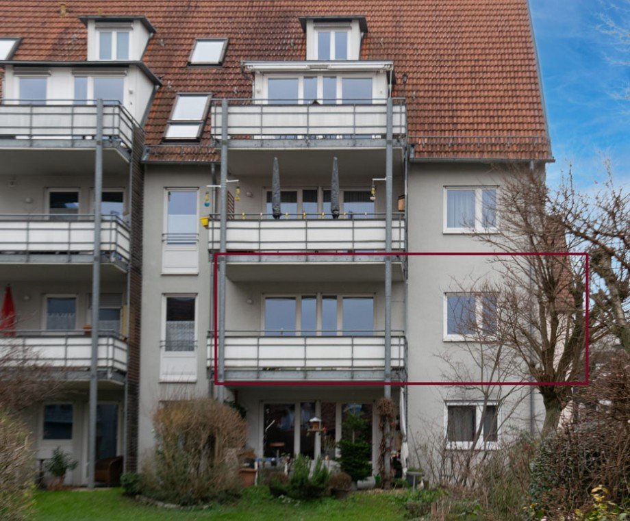 Wohnung eingezeichnet Etagenwohnung Esslingen