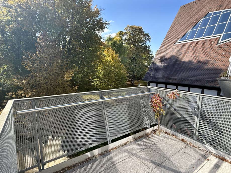 S�dbalkon Dachgeschosswohnung Ostfildern-Scharnhauser Park