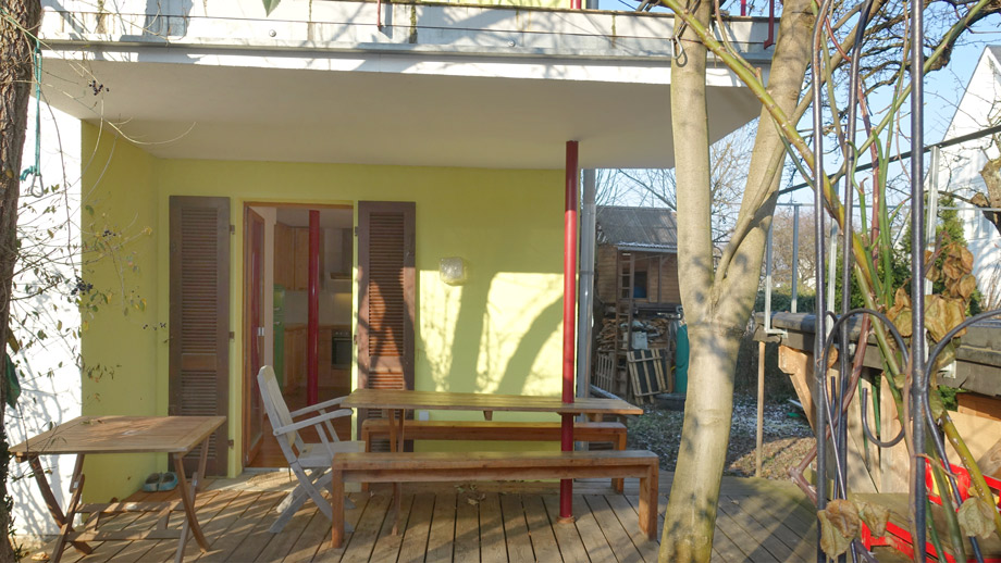 Terrasse Erdgeschosswohnung Esslingen-Zollberg