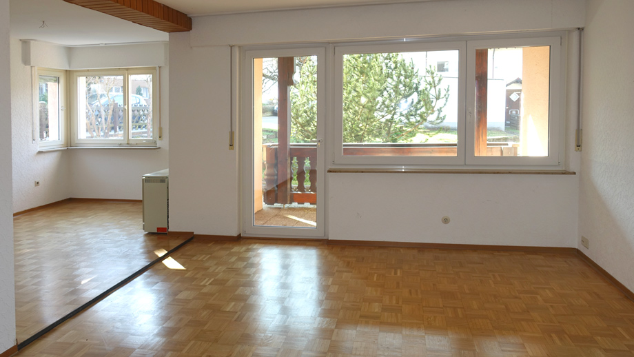 EG Wohnzimmer Zweifamilienhaus Remshalden-Grunbach