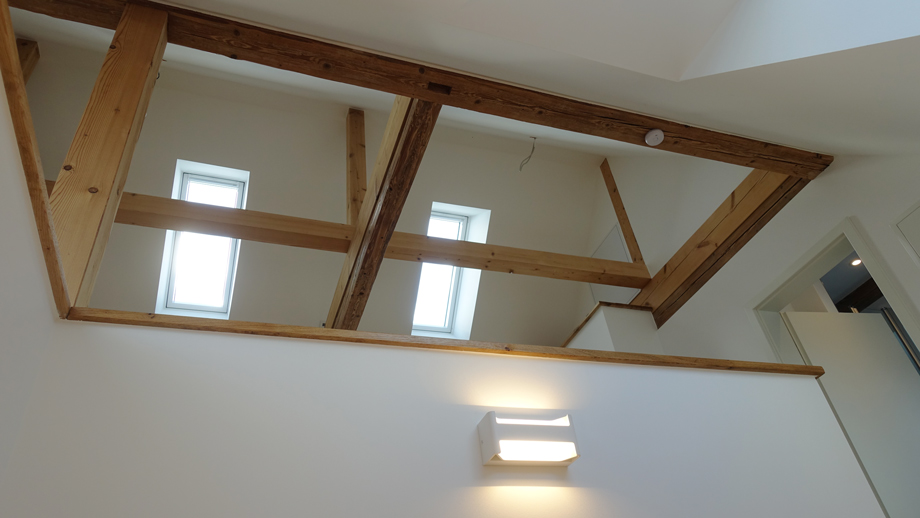 Blick in den Dachraum Dachgeschosswohnung Fellbach