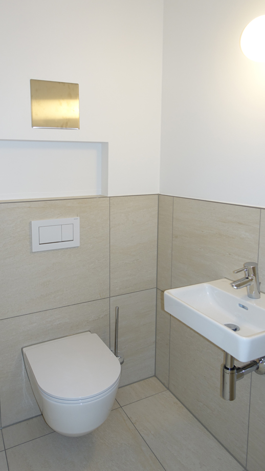 separates G�ste-WC Etagenwohnung Esslingen-Pliensauvorstadt- Gr�ne H�fe