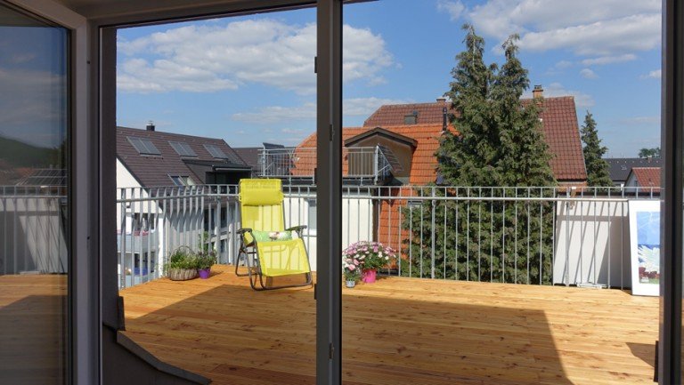  Fellbach Dachgeschosswohnung Top saniert mit Dachterrasse