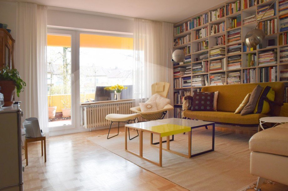 wohnen und leben in �ber 40 m� Wohnzimmer Erdgeschosswohnung G�ppingen
