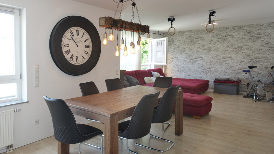Wohn- Essbereich Etagenwohnung Esslingen-Stadtmitte