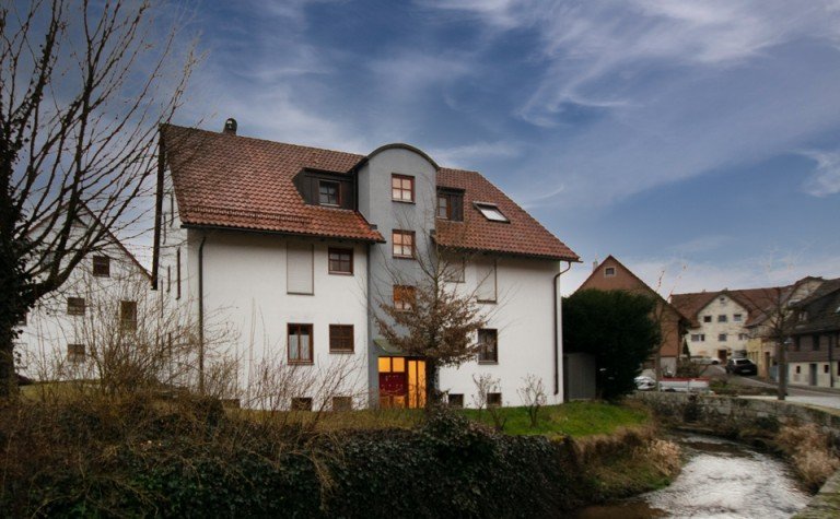 ruhig wohnen am Bach Reichenbach Dachgeschosswohnung Ruhige 4 Zimmerwohnung in der Ortsmitte